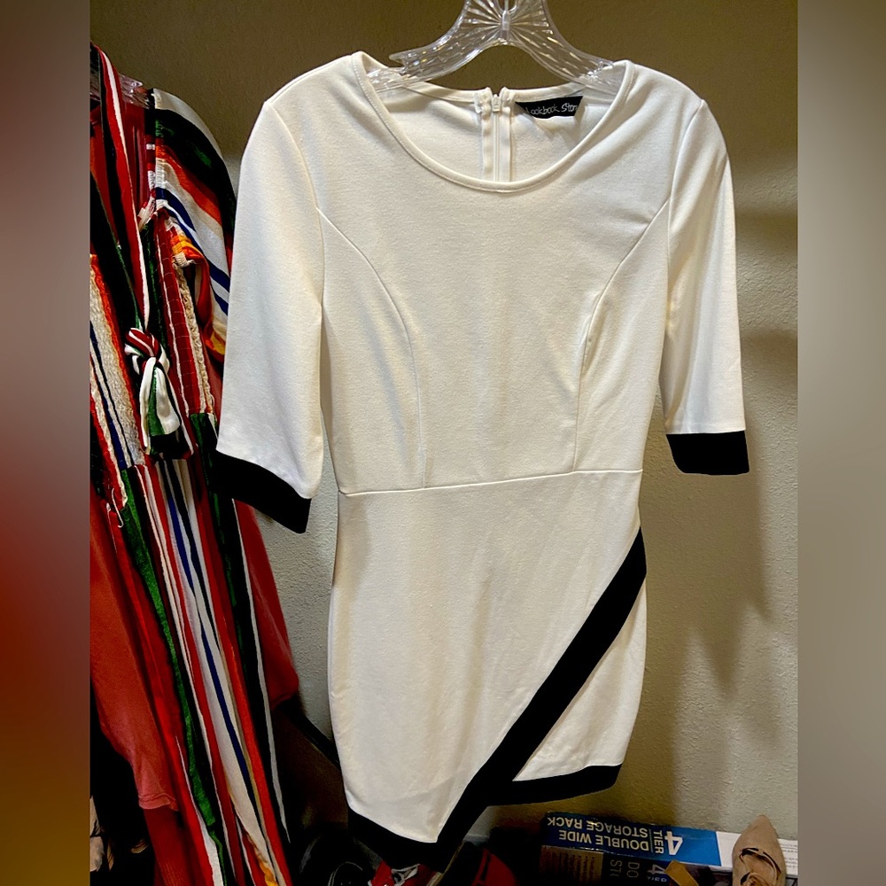 White Work Dress